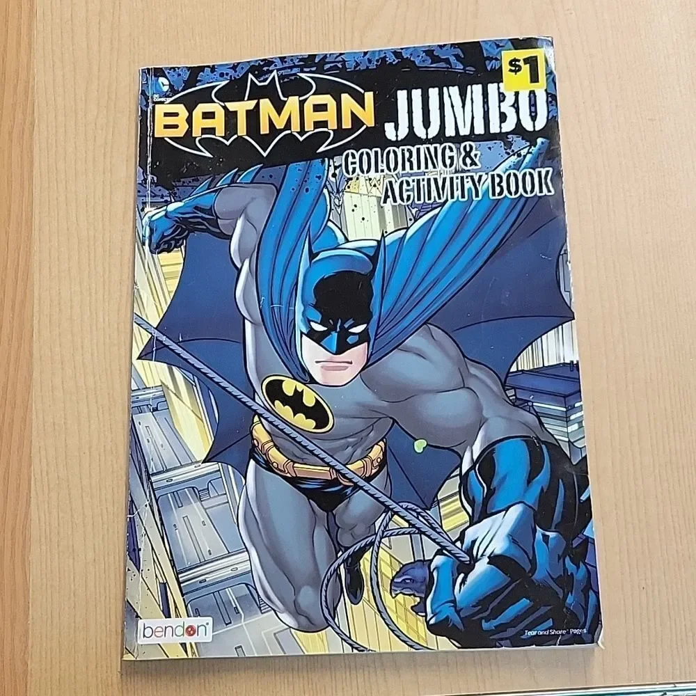 Batman 200pc Puzzle, Activity‎ Book, Valentines, 3 Dvds, Paper Mask